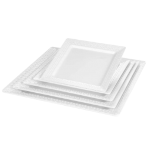 Melaminplatte quadratisches Ferndesign 50*50 cm - Saidi Lebensmitel