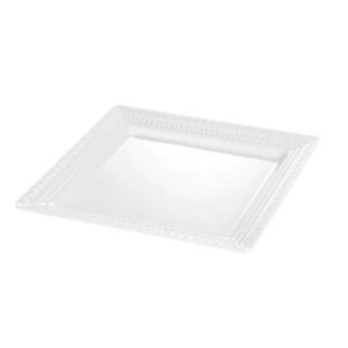 Melaminplatte, quadratisches Ferndesign 30 x30 cm - Saidi Lebensmitel